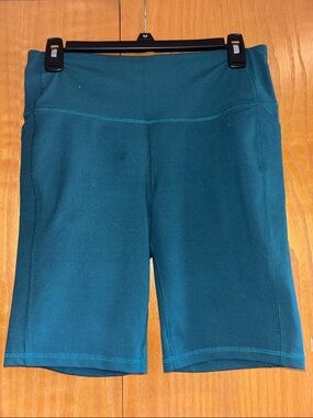 DSG, biking shorts, teal green, medium